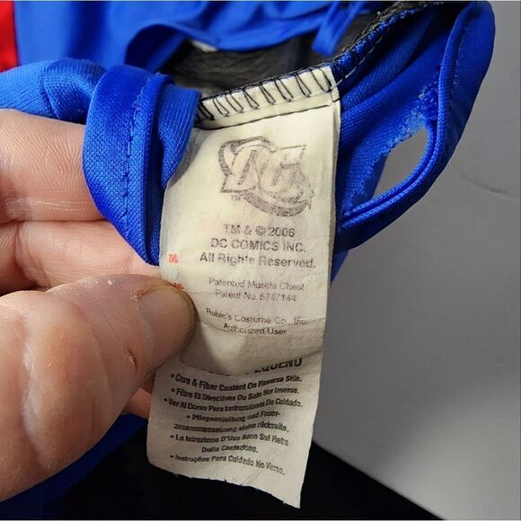 Rubies Superman Classic Muscle Chest DC Comics Superhero Costume Small 3-4 Year - Picture 6 of 6